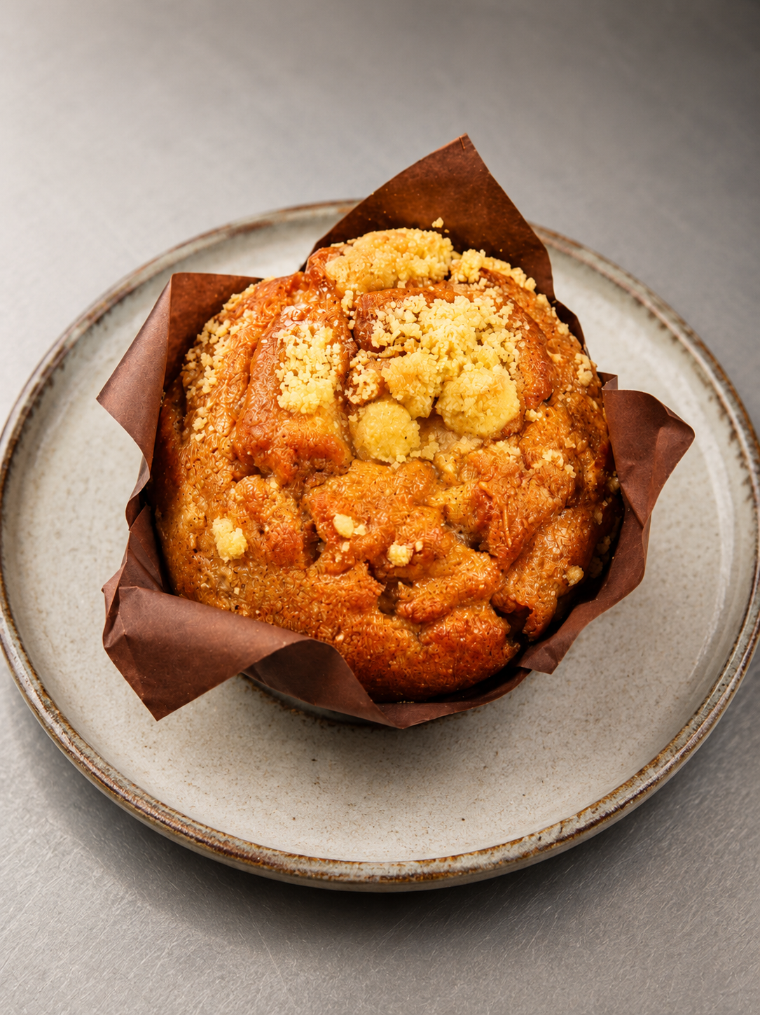 Freshly baked muffin